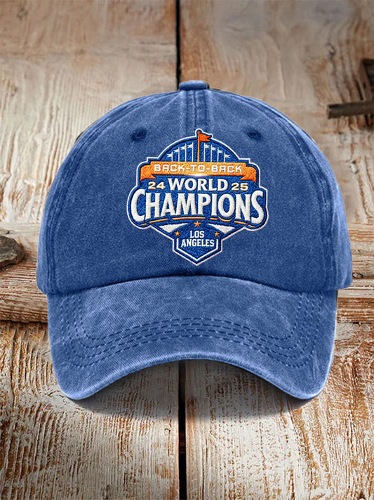 Unisex Baseball World Champions 2025 Print Hat