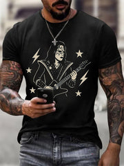 Men's Ace Frehley Printed T-shirt