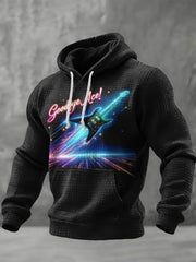 Men's Rock Band Printed Hoodie