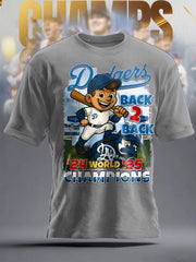 Unisex Baseball Lover Champion Printed T-shirt