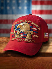 Unisex 250th Anniversary Embroidered Hat