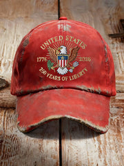 United States 250 Years Printed Casual Unisex Cap