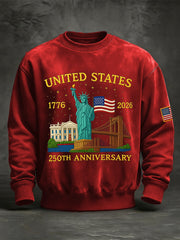 Men's United States 250th Anniversary Print Sweatshirt
