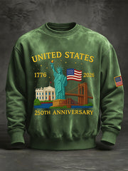 Men's United States 250th Anniversary Print Sweatshirt