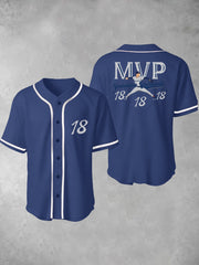 Men's Los Angeles Dodgers Yohji Yamamoto MVP World Series Champion 2025 Reversible Baseball Short Sleeve Shirt