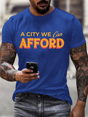 Men's NYC A City We Can Afford Printed T-shirt