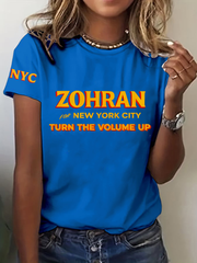 Women's Zohran For New York City Short Sleeve T-Shirt