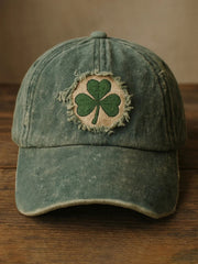 St. Patrick's Day Shamrock Print Casual Unisex Cap
