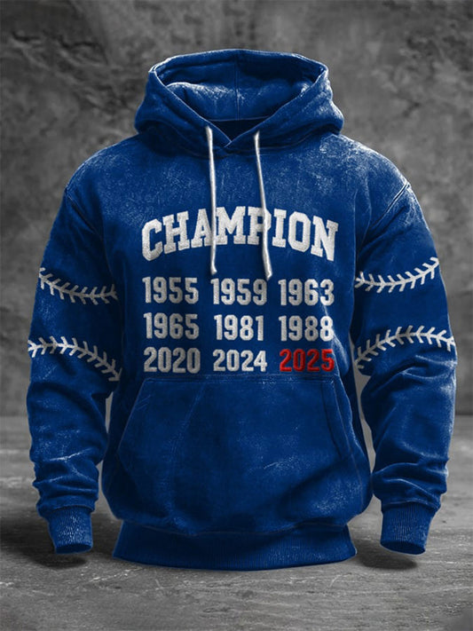 Men's Baseball Standard Fit Hoodie