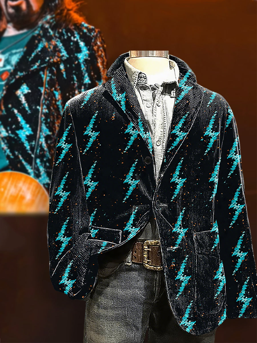 Men's Ace Frehley Printed Jacket