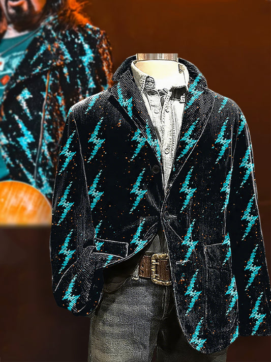 Men's Ace Frehley Printed Jacket