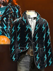 Men's Ace Frehley Printed Jacket