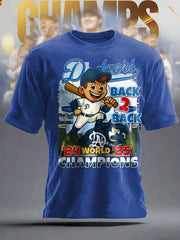 Unisex Baseball Lover Champion Printed T-shirt