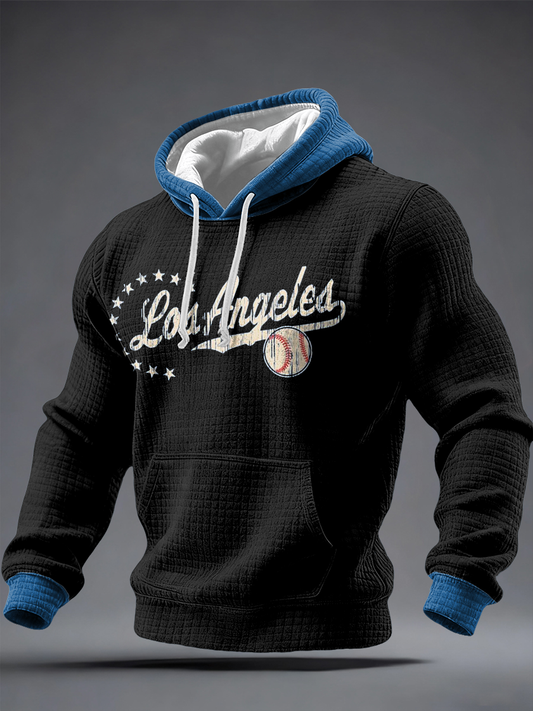 Men's Baseball Lover Champion Printed Hoodie