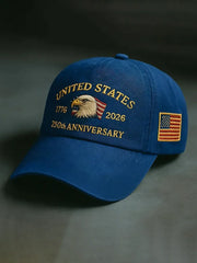 Unisex 250th Anniversary Embroidered Hat