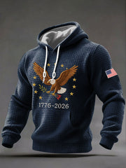 Men's United States 250 Years Printed Casual Hoodie