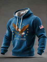 Men's United States 250 Years Printed Casual Hoodie