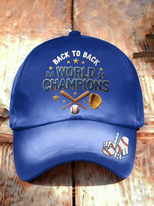 Unisex Baseball Print Hat