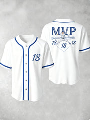 Men's Los Angeles Dodgers Yohji Yamamoto MVP World Series Champion 2025 Reversible Baseball Short Sleeve Shirt