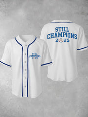 Men's Los Angeles Dodgers Yohji Yamamoto MVP World Series Champion 2025 Reversible Baseball Short Sleeve Shirt