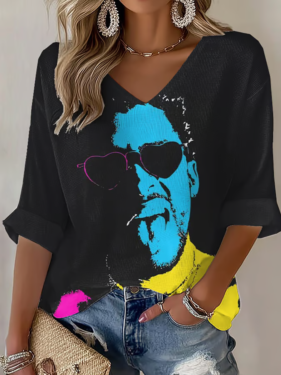 Women's Puerto Rico Print Shirt