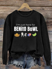 Women's Rugby Casual Printed Sweatshirt