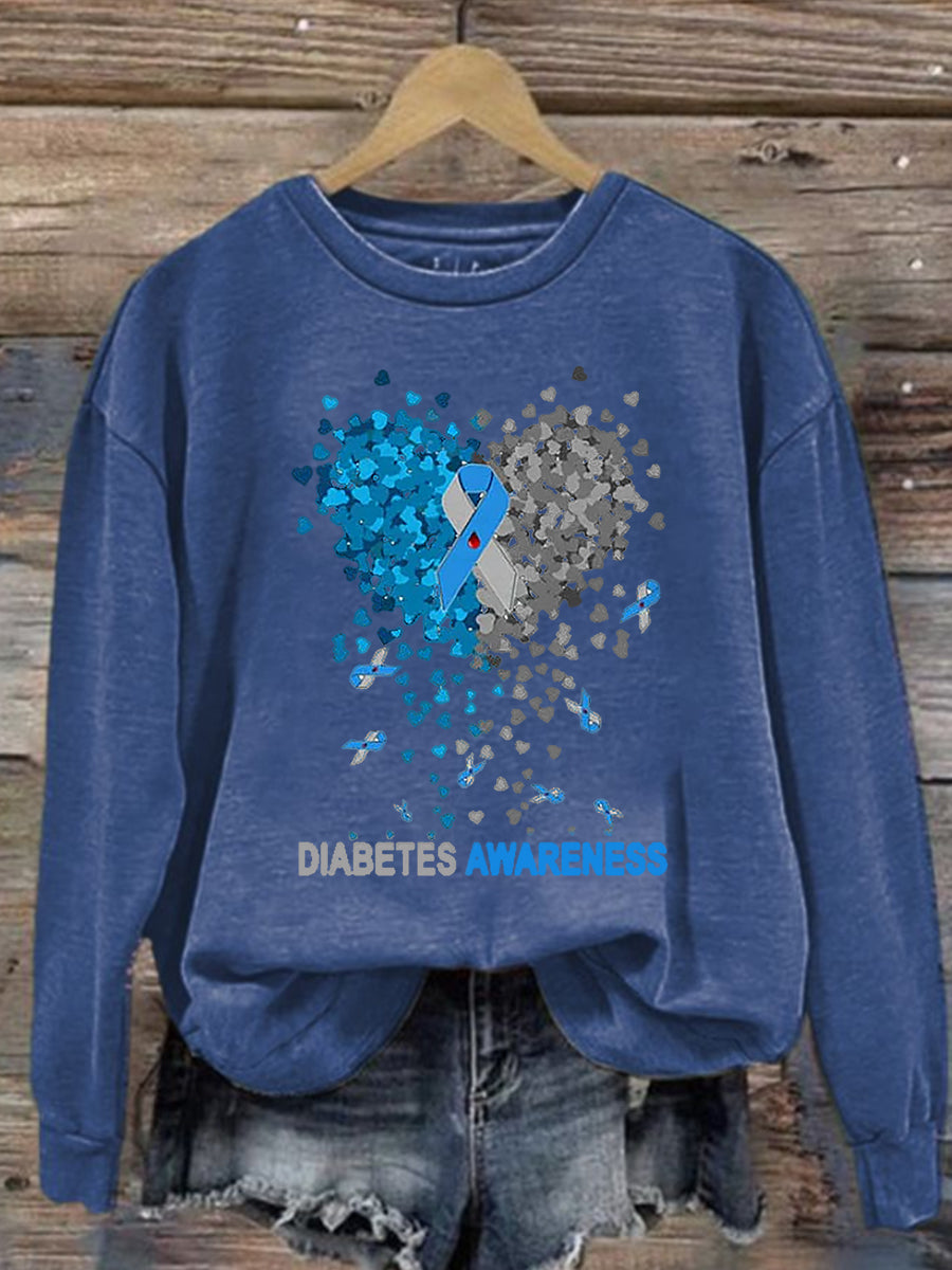 Women's DIABETES AWARENESS Sweatshirt