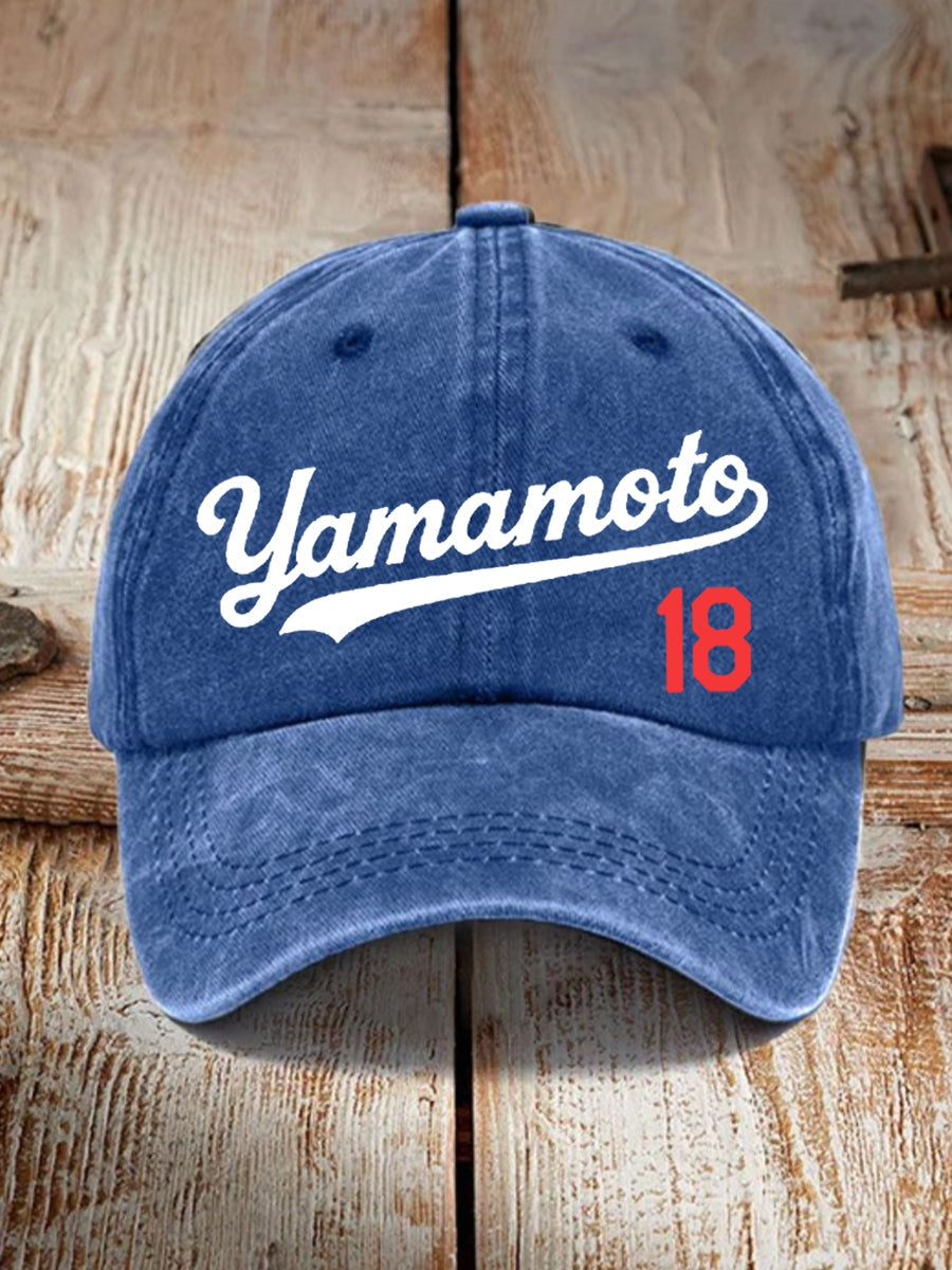 Unisex Yoshinobu Yamamoto Dodgers Baseball Los Angeles Dodgers MLB 2025 Hat