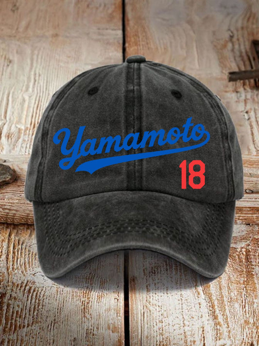 Unisex Yoshinobu Yamamoto Dodgers Baseball Los Angeles Dodgers MLB 2025 Hat