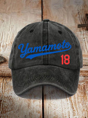 Unisex Yoshinobu Yamamoto Dodgers Baseball Los Angeles Dodgers MLB 2025 Hat