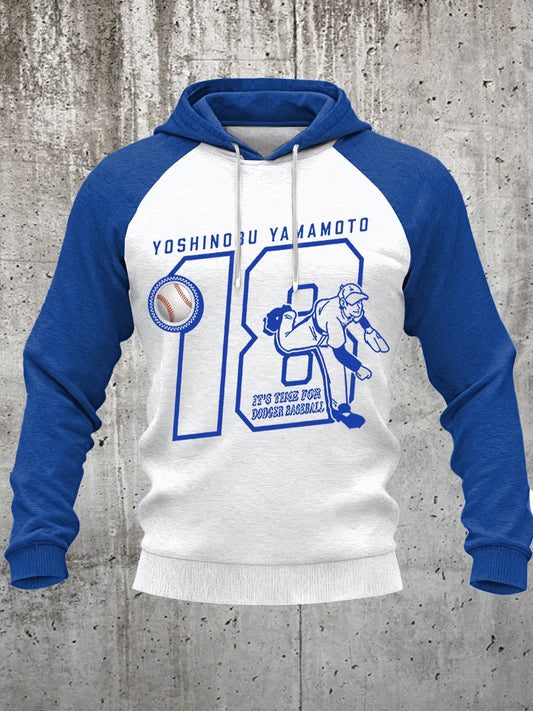 Men's Yoshinobu Yamamoto Dodgers Baseball Los Angeles Dodgers MLB 2025 Hoodie