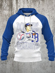 Men's Yoshinobu Yamamoto Dodgers Baseball Los Angeles Dodgers MLB 2025 Hoodie
