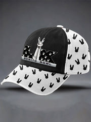 Unisex Bunny Music Football Lover Printed Hat