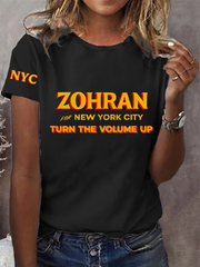 Women's Zohran For New York City Short Sleeve T-Shirt