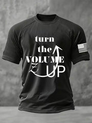 Men's Turn the Volume Up short sleeves t-shirt