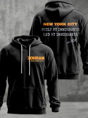 Men's Zohran Mamdani NYC Printed Standard Fit Hoodie