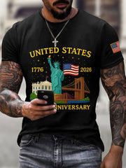 Men's 250th Anniversary Print T-Shirt