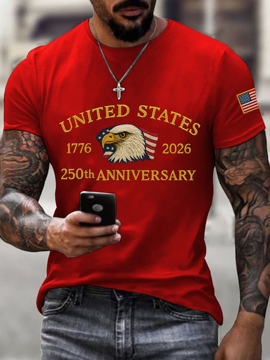 Men's 250th Anniversary Print T-Shirt
