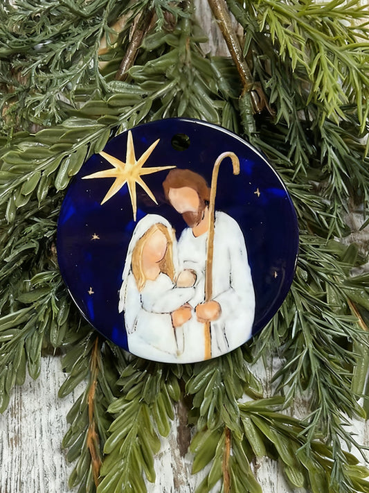 Nativity Acrylic Decorative Ornament Meaningful Christmas Gift