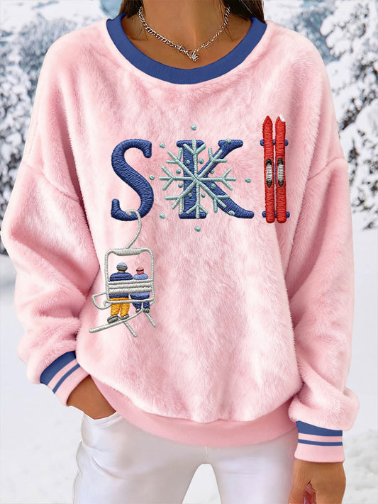 Women's Ski Fleece Sweatshirts