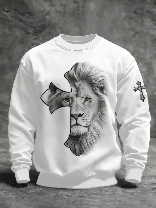 Men's Faith Crew Neck Sweatshirt