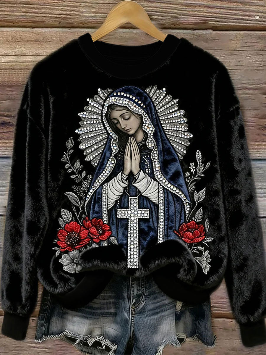 Women's Faith Print Casual Top