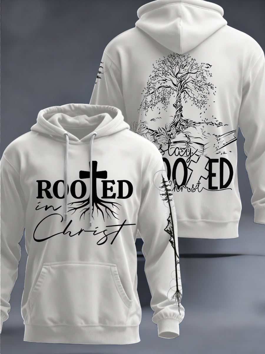 Men's ROOTED Christ stays ED Sweater