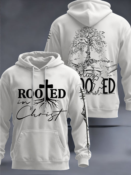 Men's ROOTED Christ stays ED Sweater