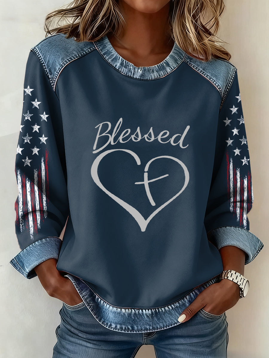 Women's American Faith Sweatshirt
