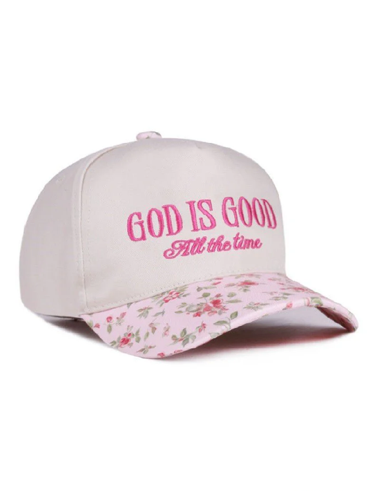 Unisex God Is Good All The Time  Print Hat