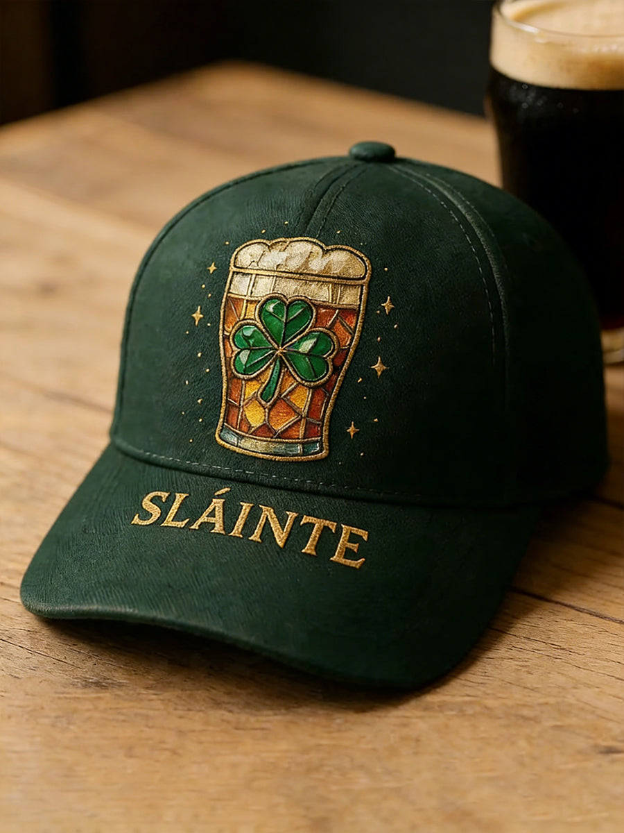 Unisex St. Patrick's Shamrock Art Print Hat