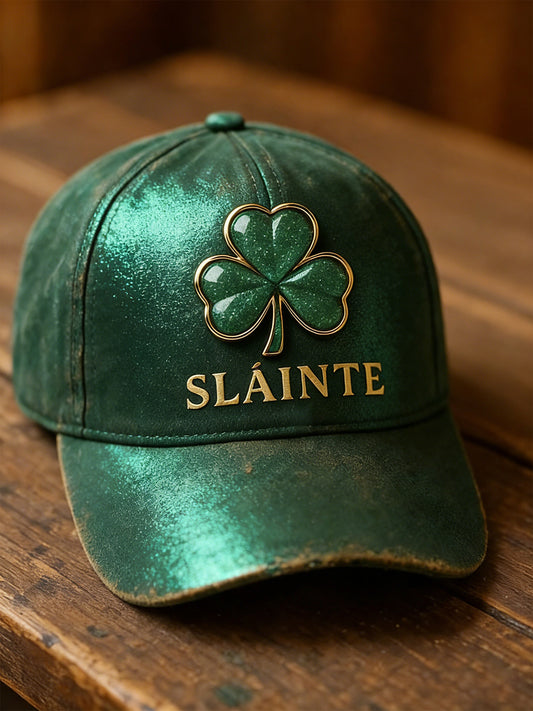 Unisex St. Patrick's Shamrock Art Print Hat
