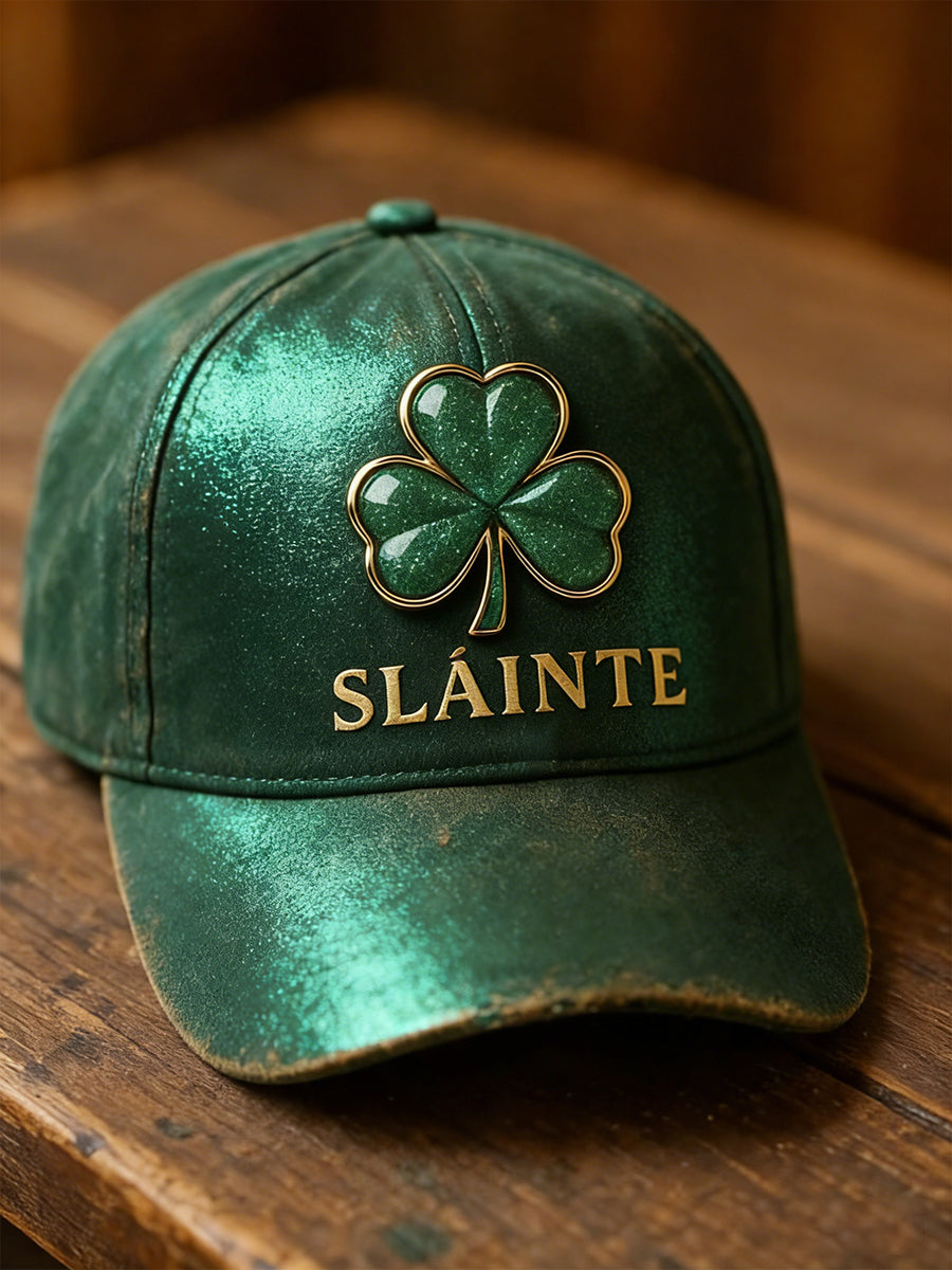 Unisex St. Patrick's Shamrock Art Print Hat