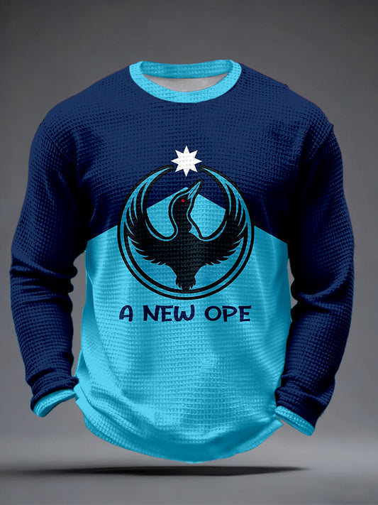 Men's Resist ICE Inspired Loon Print Waffle T-Shirt